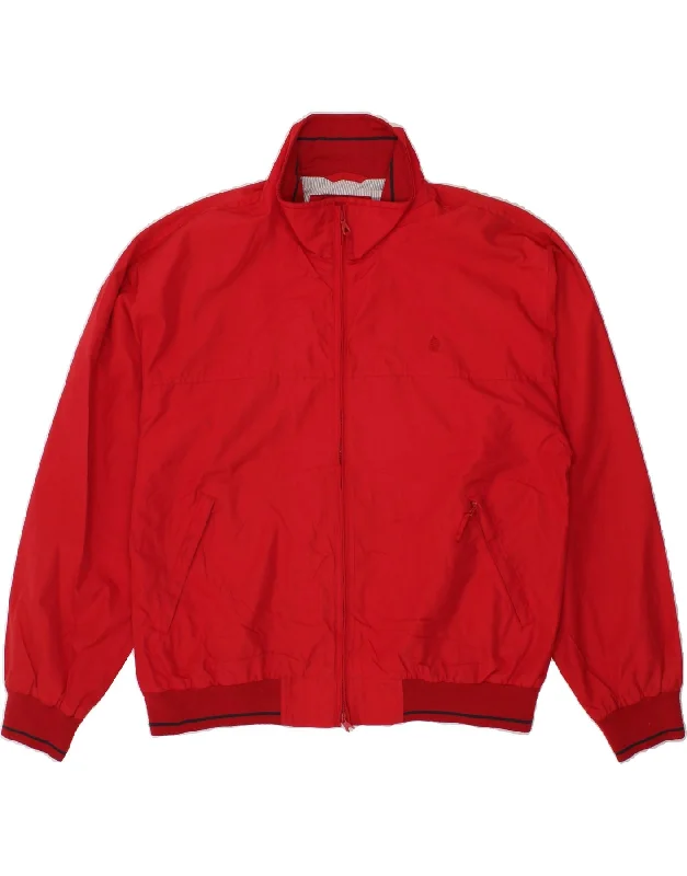 MARINA YACHTING Mens Bomber Jacket IT 52 XL Red