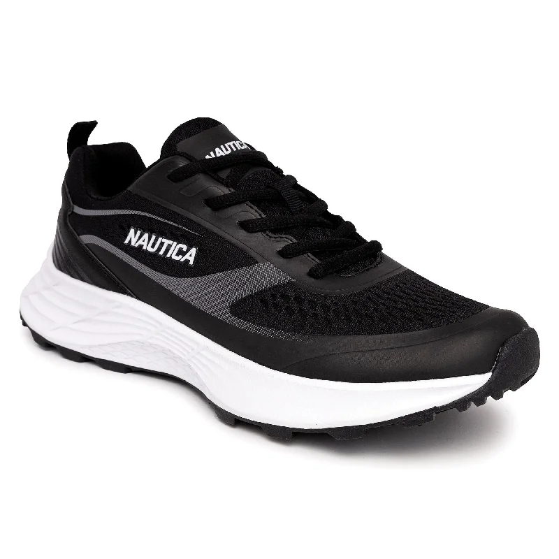 Elevated Design Nautica Logo Mesh Sneaker