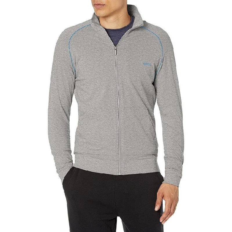 BOSS Men's Mix&Match Jacket, Light Nickle Grey