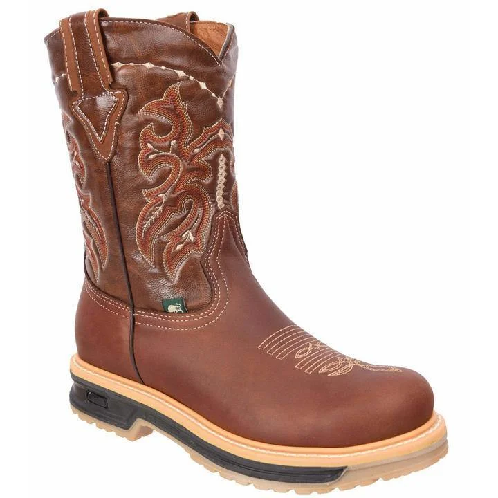 Signature Look SB6010 Cobre Silver Bull Rodeo Work Boot