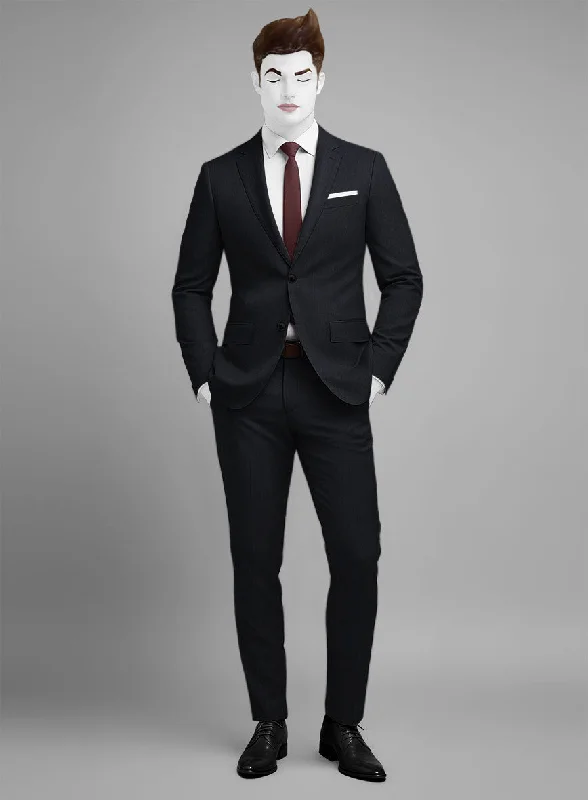 Napolean Midnight Wool Suit