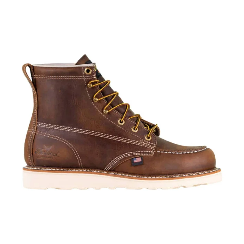 Aesthetic Appeal Thorogood Men's American Heritage 6 Inch Moc Soft Toe Work Boot - Crazy Horse Aesthetic Appeal Thorogood Men's American Heritage 6 Inch Moc Soft Toe Work Boot - Crazy Horse