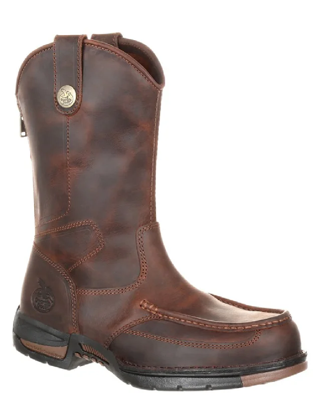 Luxe Sensation Men's Athens Pull-On Boots