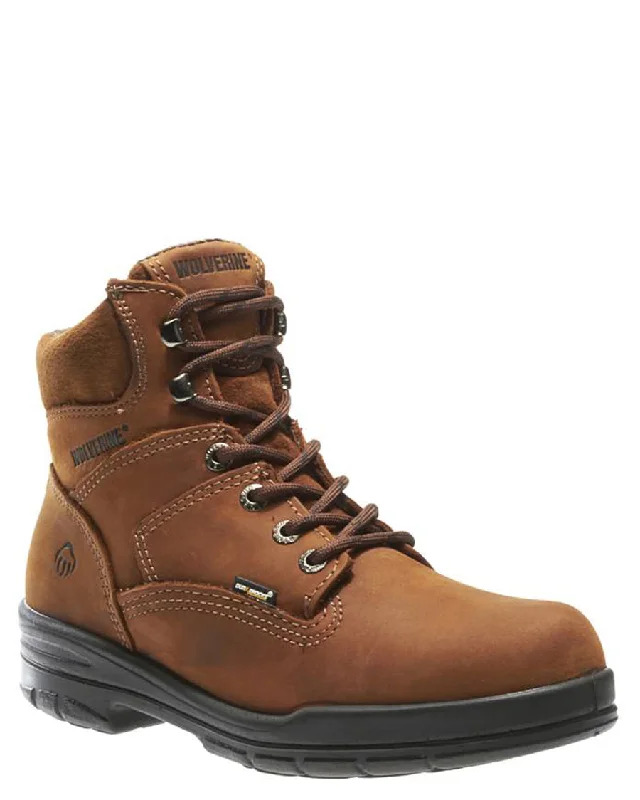 Elegant Accents Mens Dual Density 6" Lace-Up Boots