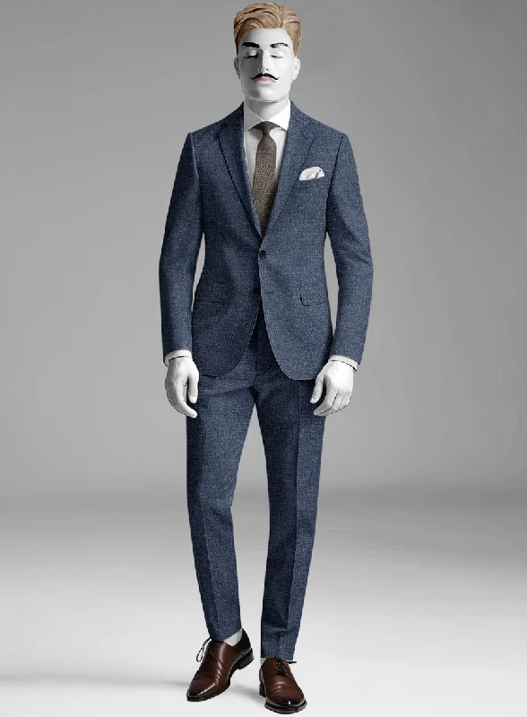 Italian Wool Silk Linen Giordano Suit