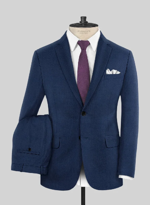 Reda Cobalt Blue Wool Suit