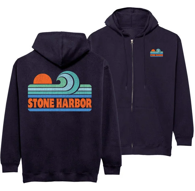 Men's Stone Harbor Essential Full Zip - Navy