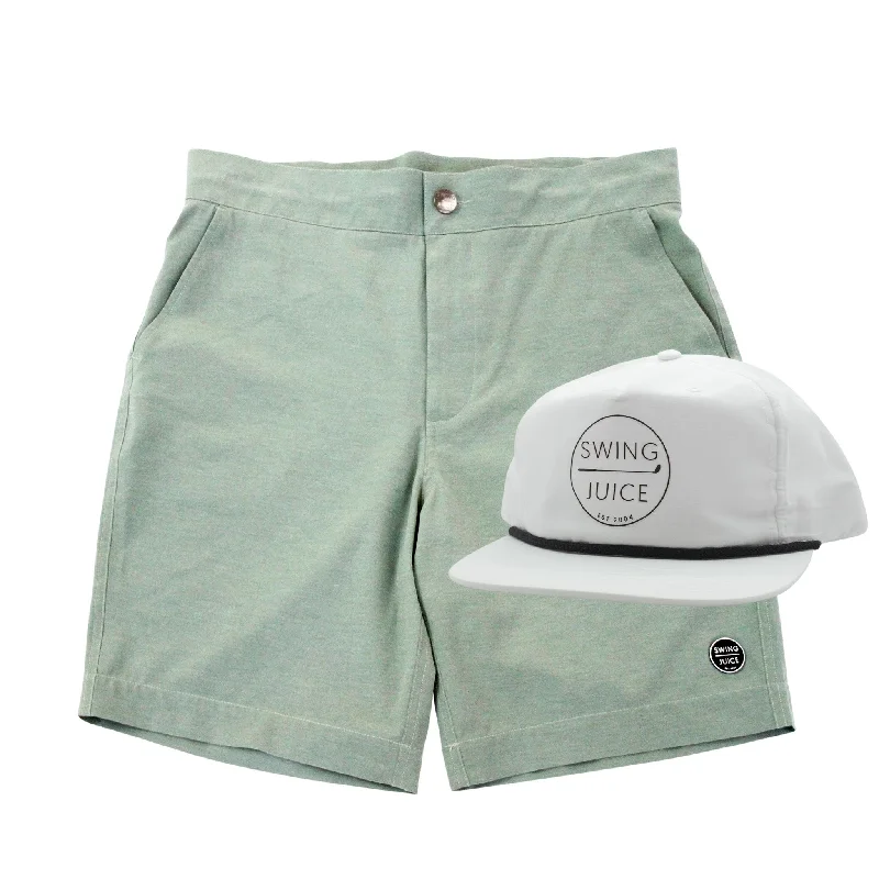 SwingJuice Men's Short & Rope Hat Bundle