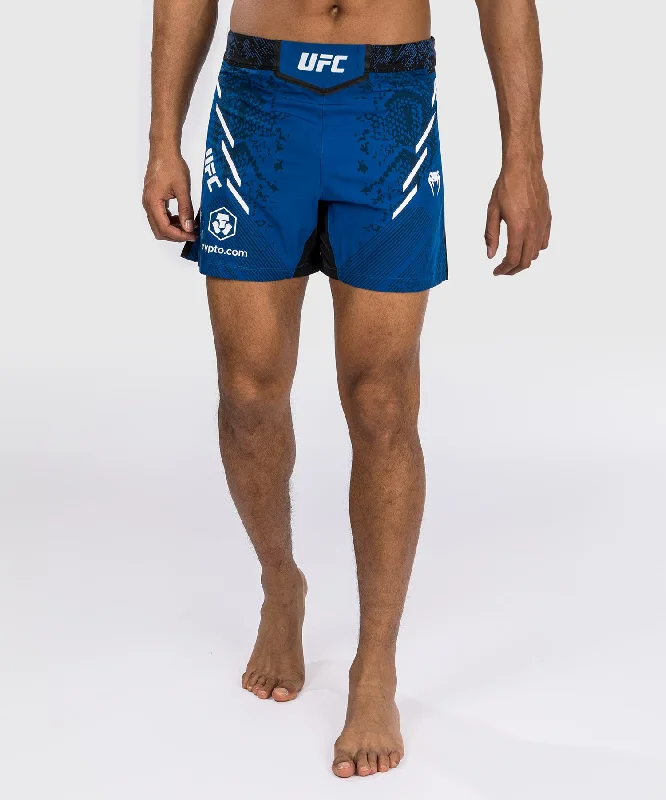 UFC Adrenaline by Venum Authentic Fight Night Men's Fight Short - Short Fit - Blue