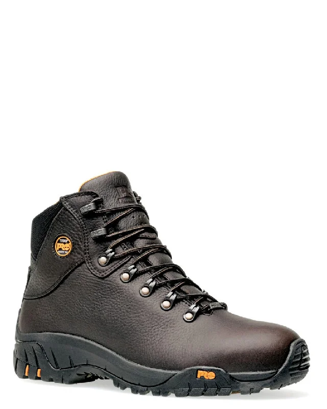 Soft Elegance Mens Pro Titan Trekker Waterproof Lace-Up Boots