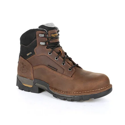 Urban Edge Georgia Men's 6" Eagle One Waterproof Work Boot - Brown GB00312