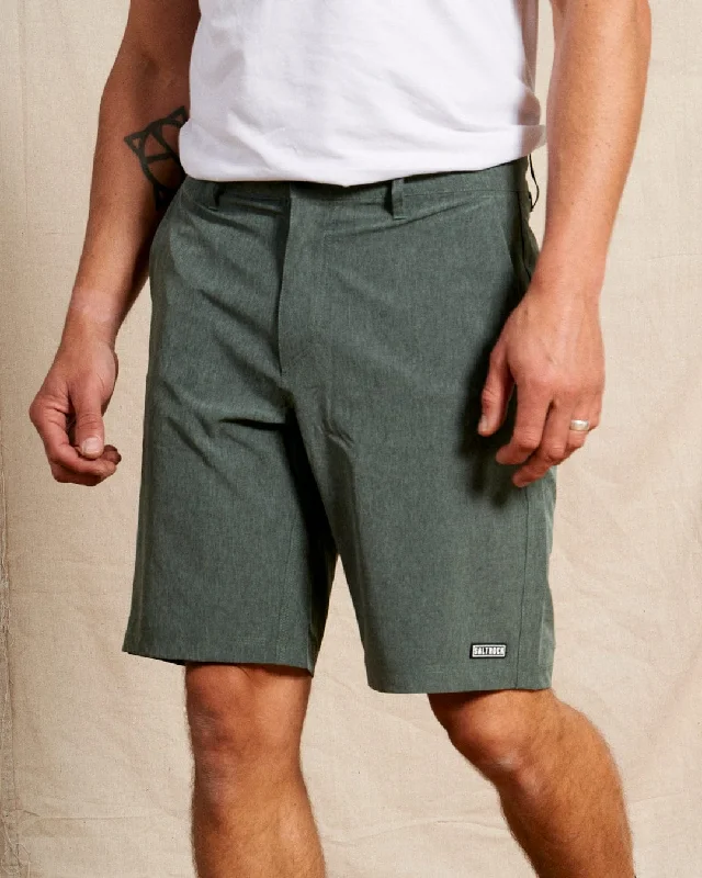 Amphibian 2 - Mens Hybrid Boardshorts - Dark Green