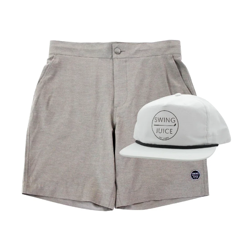 SwingJuice Men's Short & Rope Hat Bundle