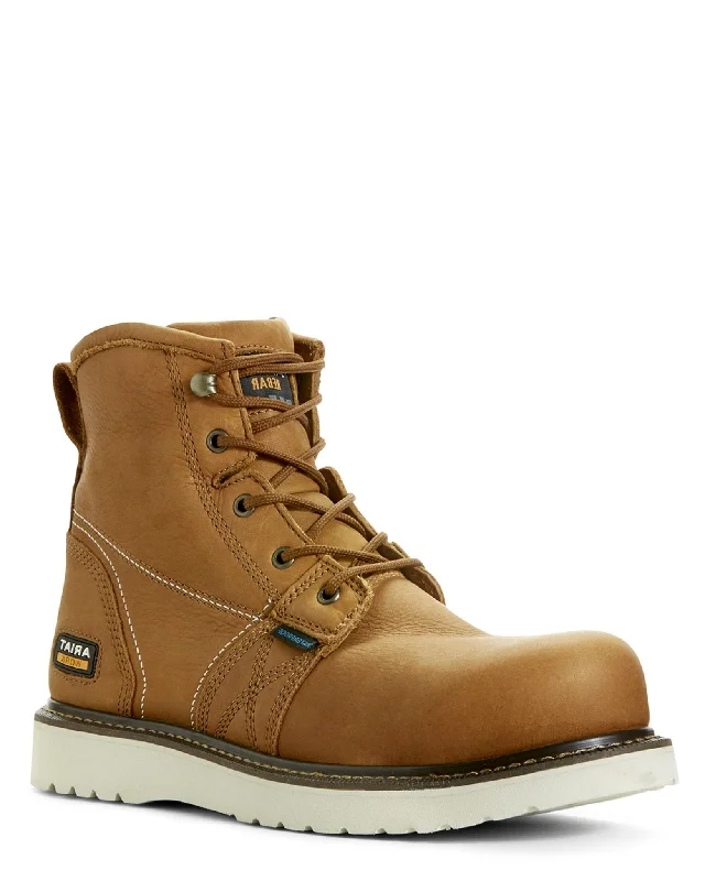 Ultra Sleek Men's Rebar Wedge H20 Composite Toe Work Boots