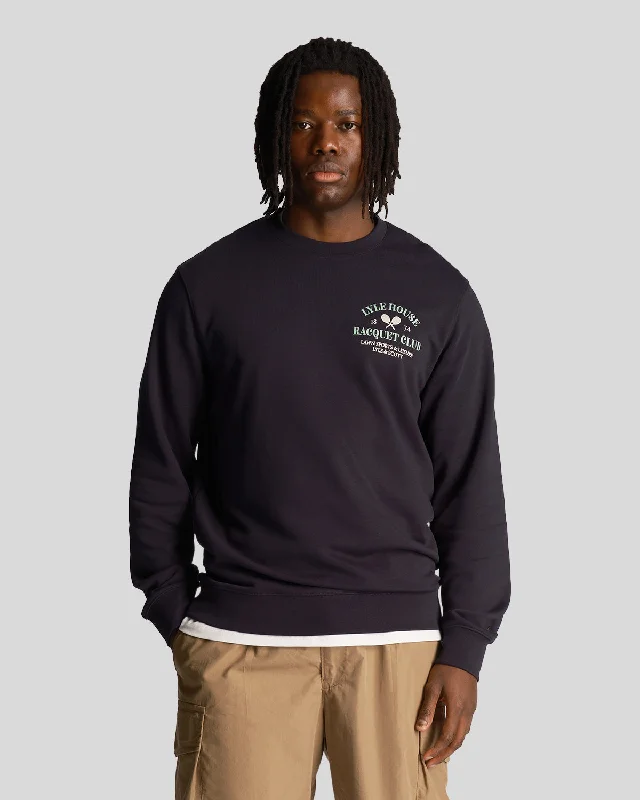 Racquet Club Graphic Sweatshirt