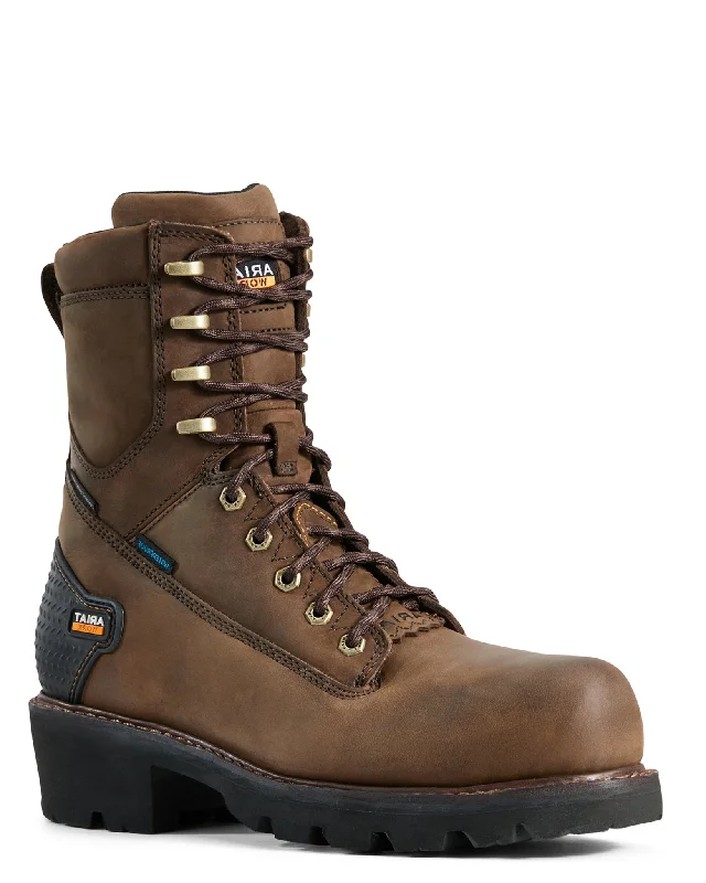 Polished Look Men's Powerline Lace Up Work Boots