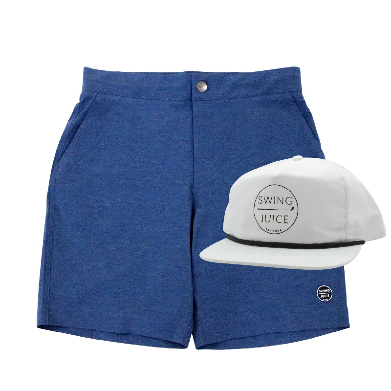 SwingJuice Men's Short & Rope Hat Bundle