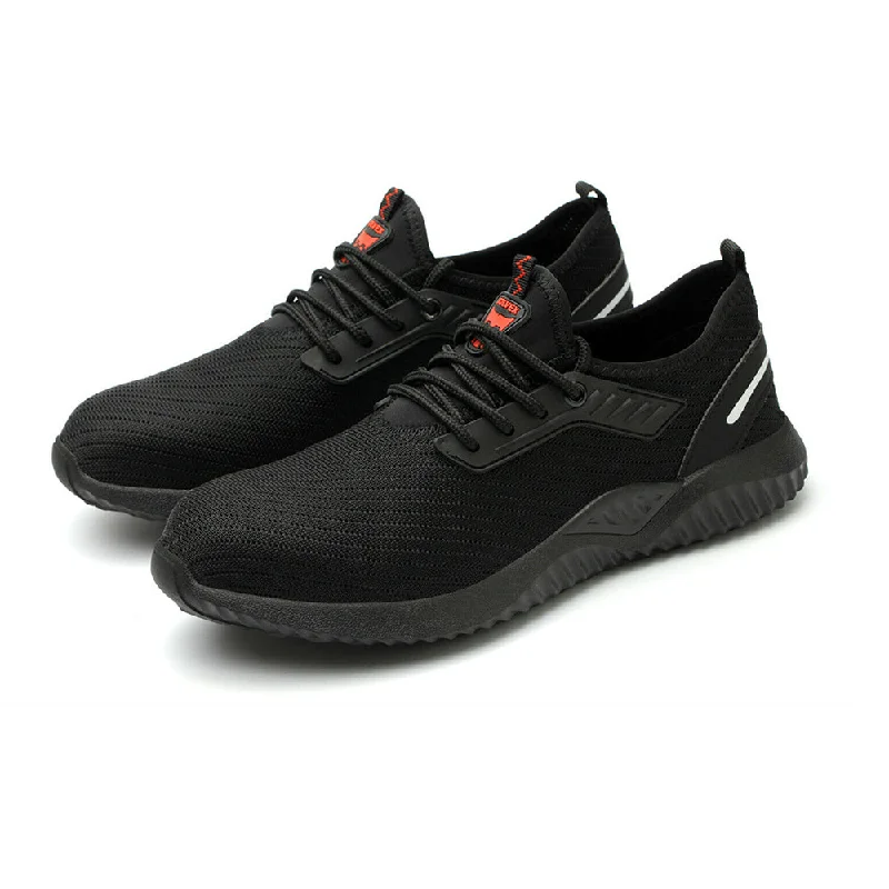 Couture Look Steel Toe Shoe for Men Work Safety Sneakers Breathable Air Cushion Working Boots