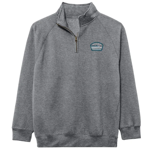 Men's Avalon Benchmark Quarter Zip - Premium Heather