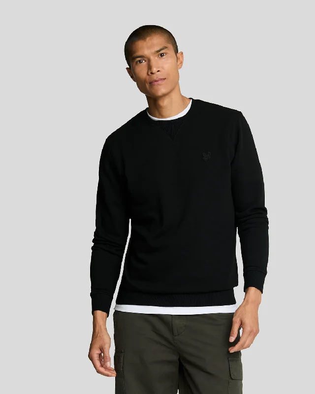 Tonal Eagle Crew Neck Sweatshirt