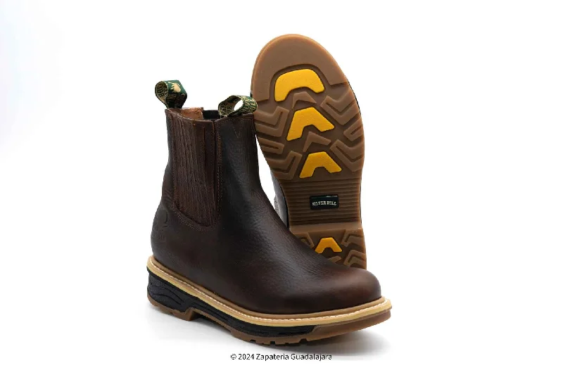 Luxe Influence SB2160 6" PULL UP DOUBLE DENSITY GRASO OCRE WORK BOOT