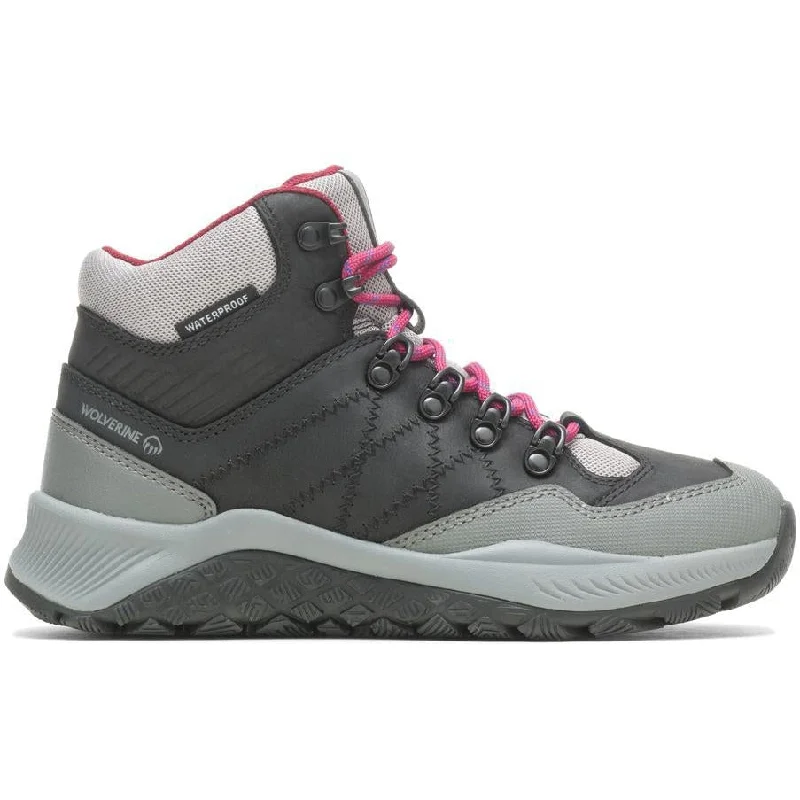 Elevated Design Wolverine Women's Luton Mid WP Outdoor Hiker Work Boot -Black- W880387 Elevated Design Wolverine Women's Luton Mid WP Outdoor Hiker Work Boot -Black- W880387