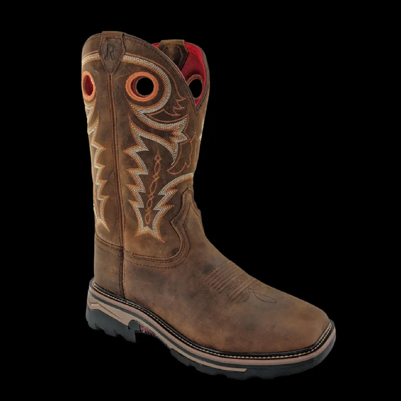Opulent Design Men's R. Watson Hazel Bay Cowhide Work Boots - Non Safety Toe