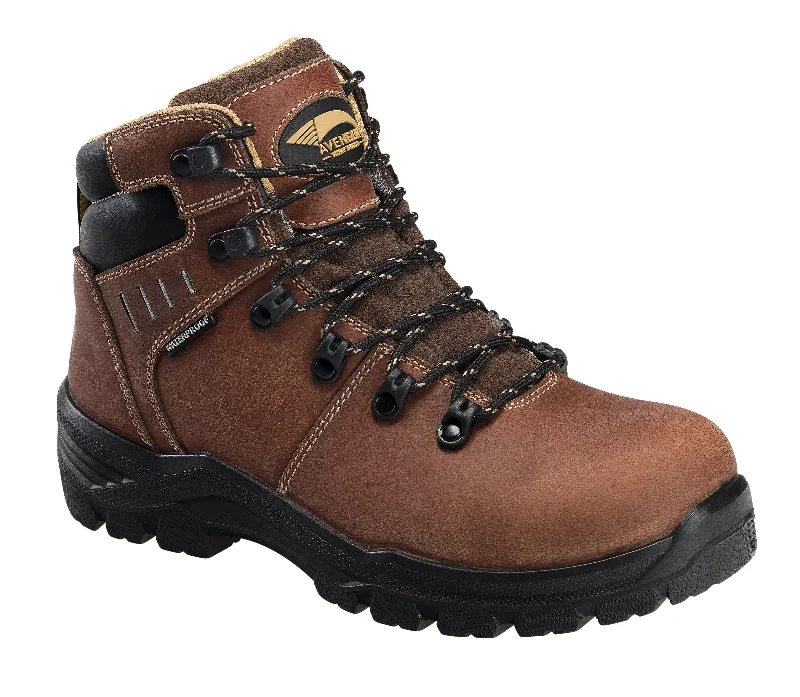 Artful Design Women's Foundation Brown Carbon Toe EH PR WP 6" Work Boot