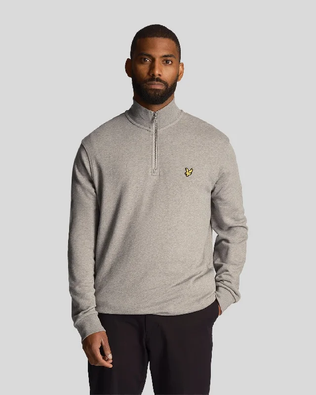 Loopback 1/4 Zip Sweatshirt