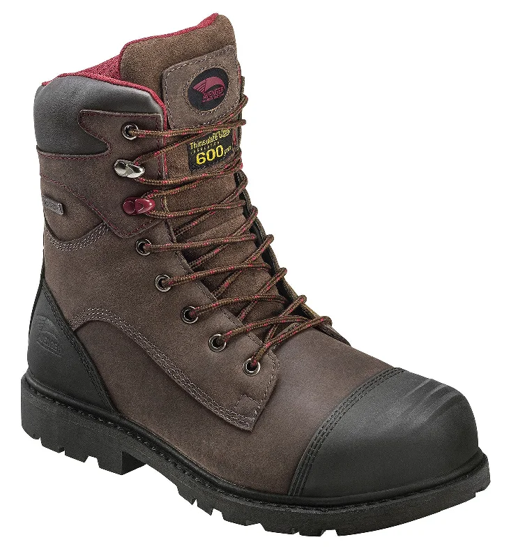 Opulent Appeal Hammer Brown Carbon Toe EH PR WP Insulated 8" Work Boot