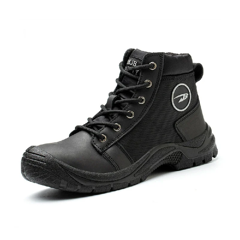 Urban Chic Men's Work Boots Composite Toe Waterproof Slip Leather Non-Slip Steel Toe Boots