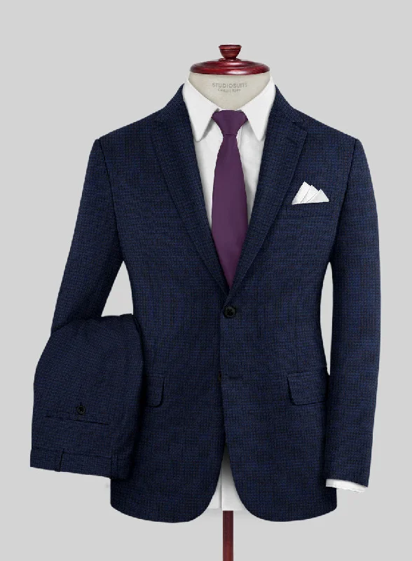 Reda Dalma Blue Wool Suit