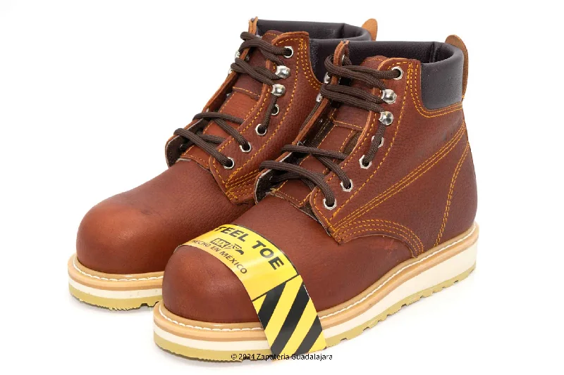 Iconic Appeal ACM613S 6" STEEL TOE DOUBLE DENSITY SOLE ROBLE LEATHER WORKBOOT
