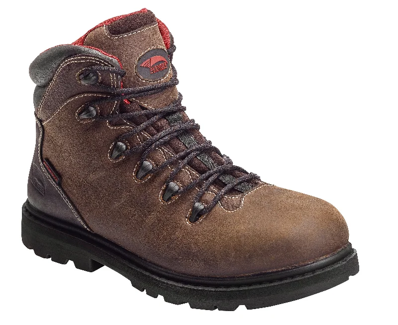 Edgy Sophistication Hammer Brown Soft Toe WP PR 6" Work Boot