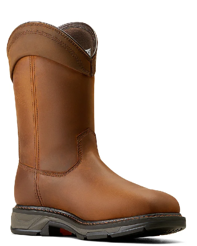 Regal Style Men's WorkHog XT Wellington Waterproof Carbon Toe Work Boots