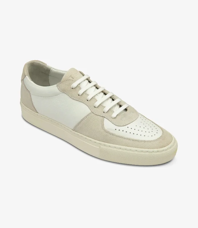 Understated Elegance LOAKE Rush - Sneakers - White/Sand Suede