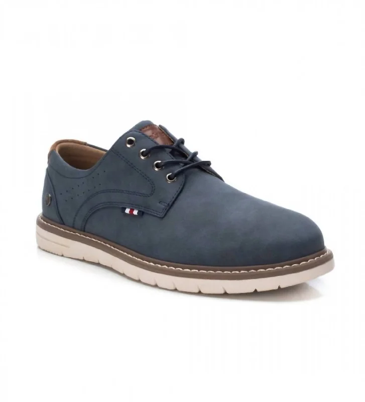 Opulent Appeal Men's Cloud Casual Oxfords In Navy
