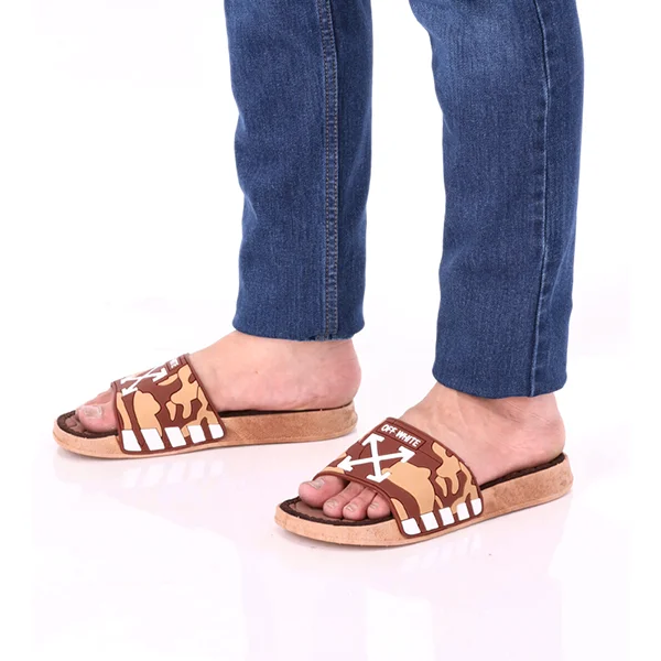 Regal Style Brown Soft Slippers for Men