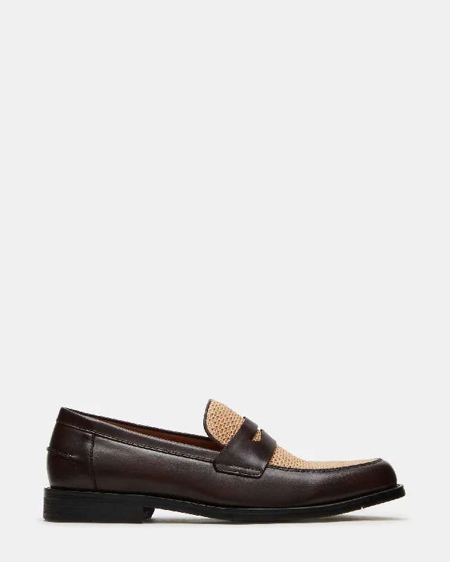 Luxury Statement NATAN BROWN/TAN