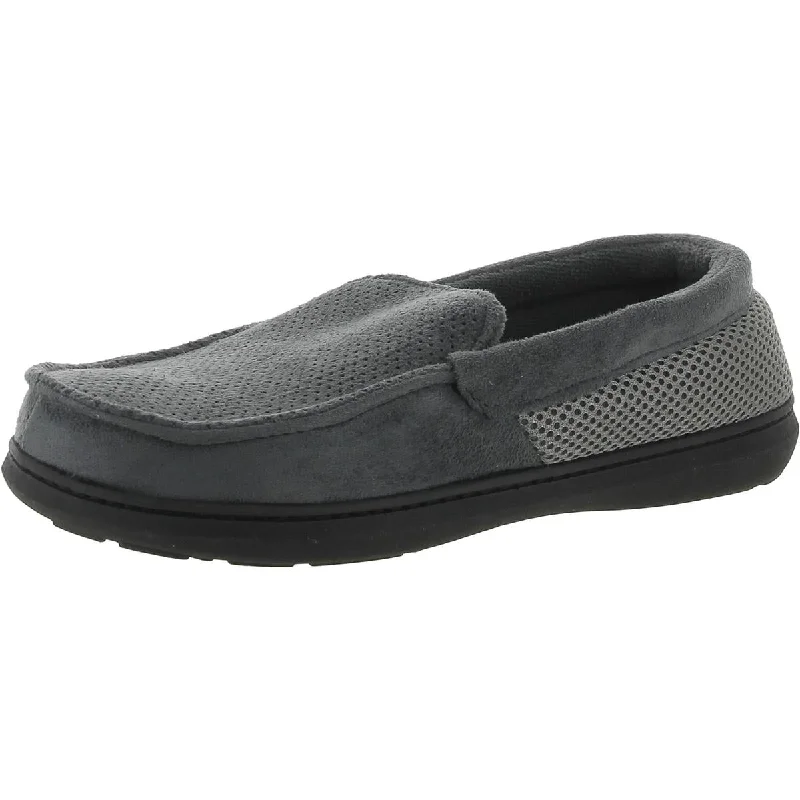 Classic Look Wishcotton Mens Faux Fur Lined Slip On Loafer Slippers