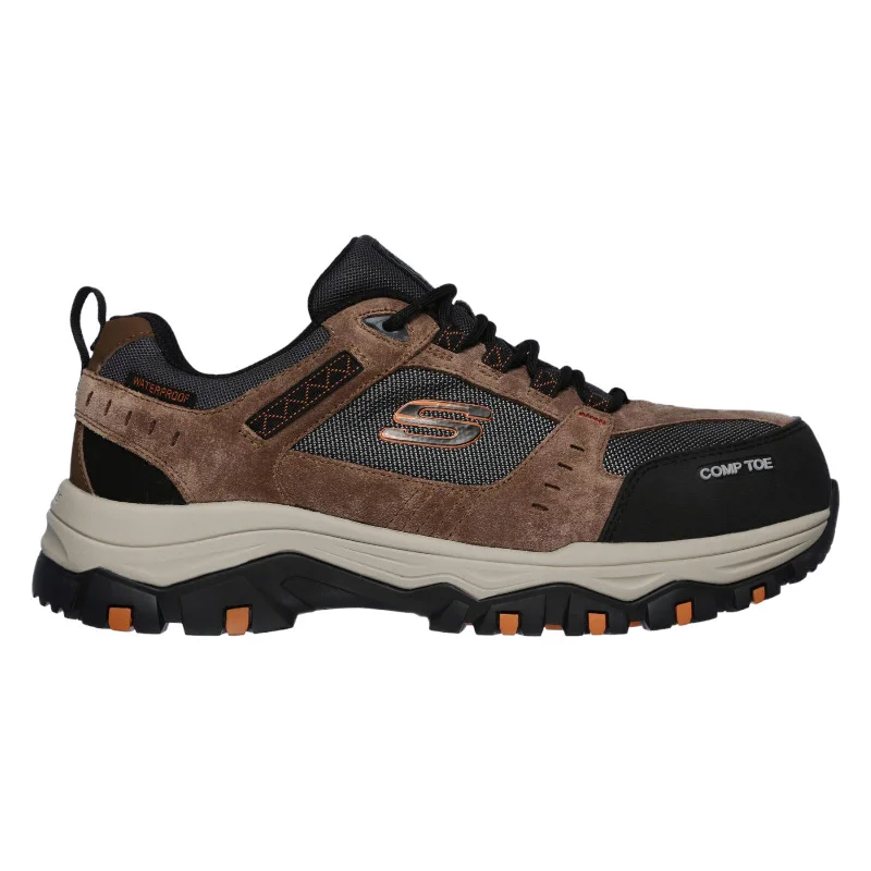 Casual Comfort Skechers Work Greetah Comp Toe Mens Shoes