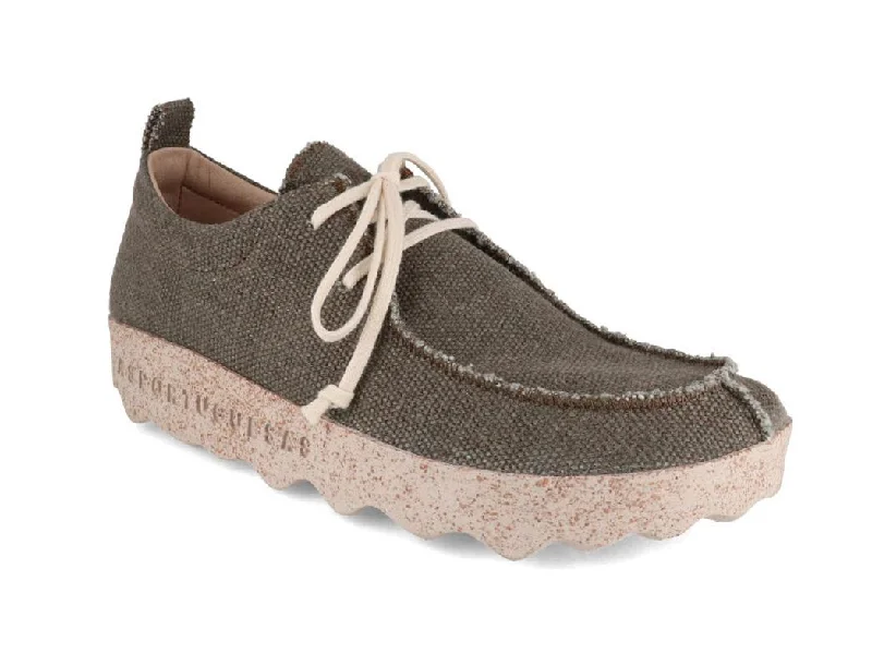 Elegant Accents ASPORTUGUESAS Men Women Boatshoe 'City Line Chat', military