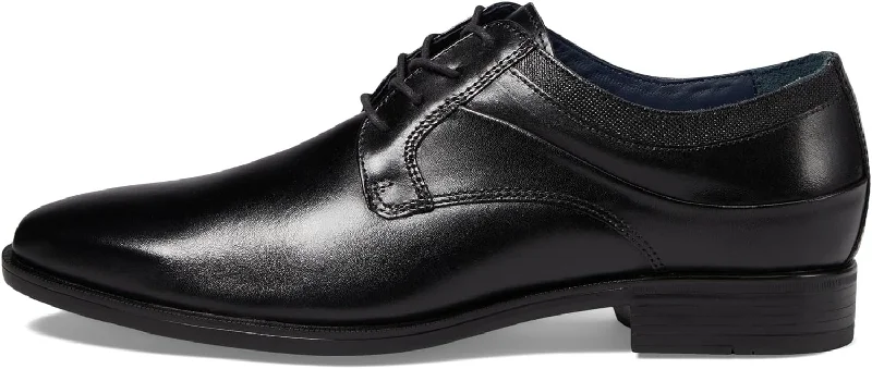 Luxe Craftsmanship Johnston & Murphy Gibbons Plain Toe Blk