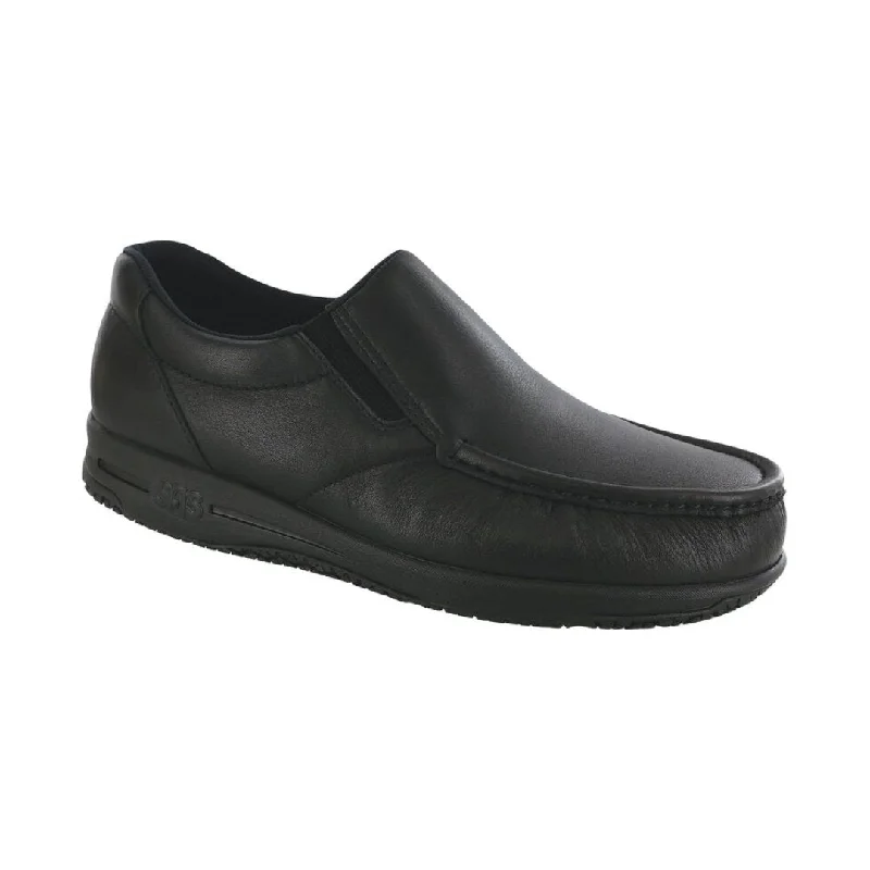Minimal Aesthetic SAS Men's Navigator Non Slip Loafer - Matte Black