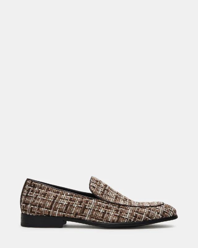 Premium Finish GALIA BROWN TWEED