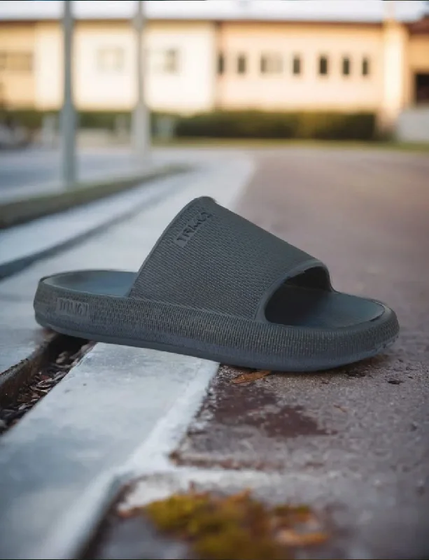 Bold Detailing Blue Soft Summers Slippers for Men