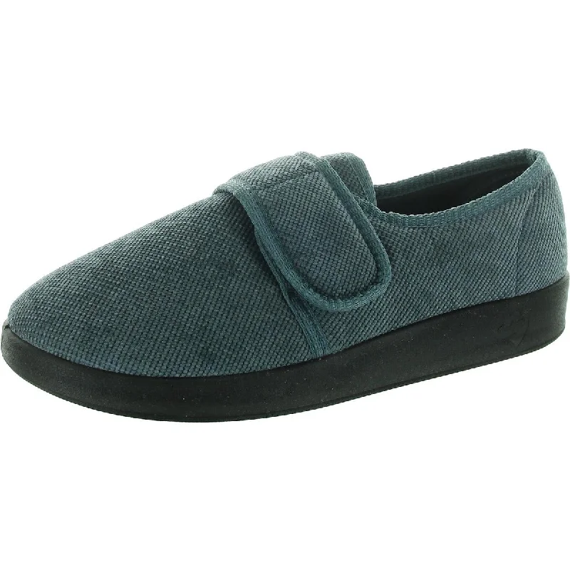Ultra Sleek Mens Slip Resistant Manmade Loafer Slippers