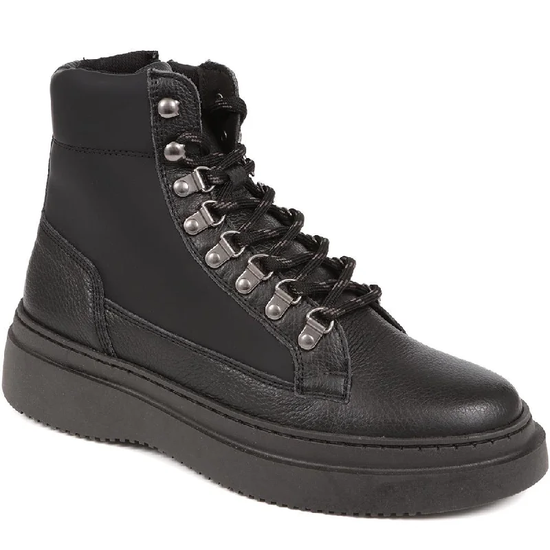 Artistic Flair Drexel Chunky Leather Boots - DREXEL / 324 503
