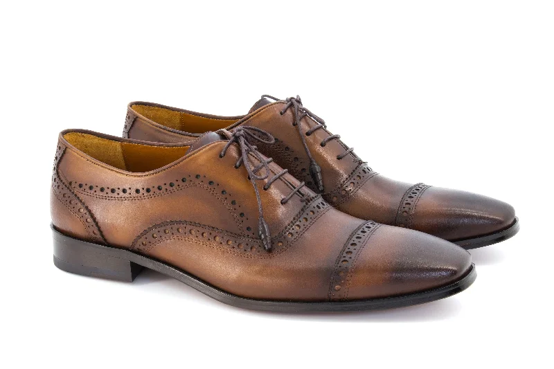 Soft Texture Fraser Brogue Dress Shoes