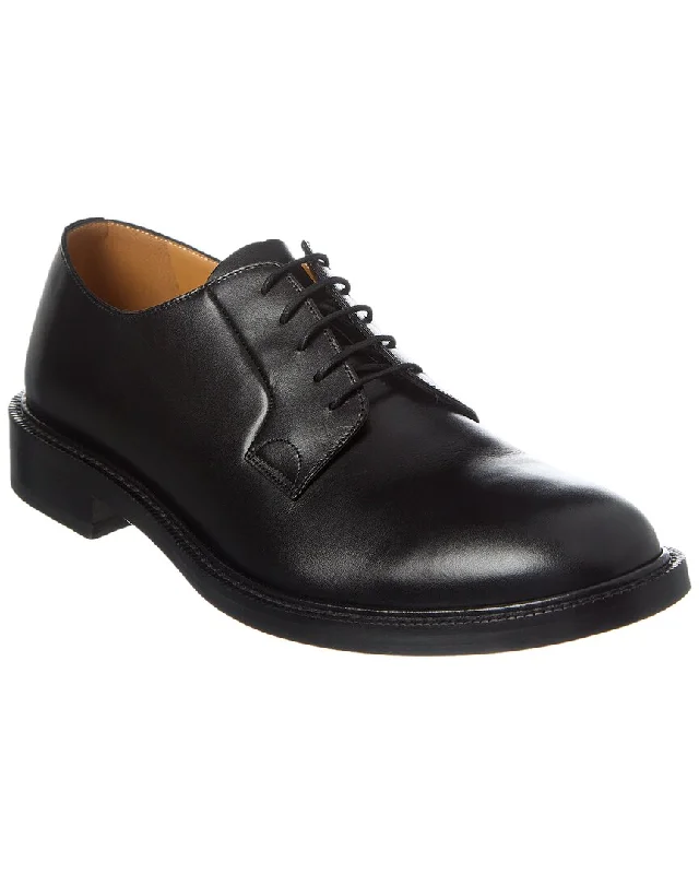 Minimal Edge Valentino Rockstud Leather Derby